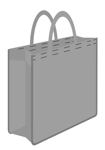 сумка шоппер с возможностю нанесения логотипа методом шелкографии
