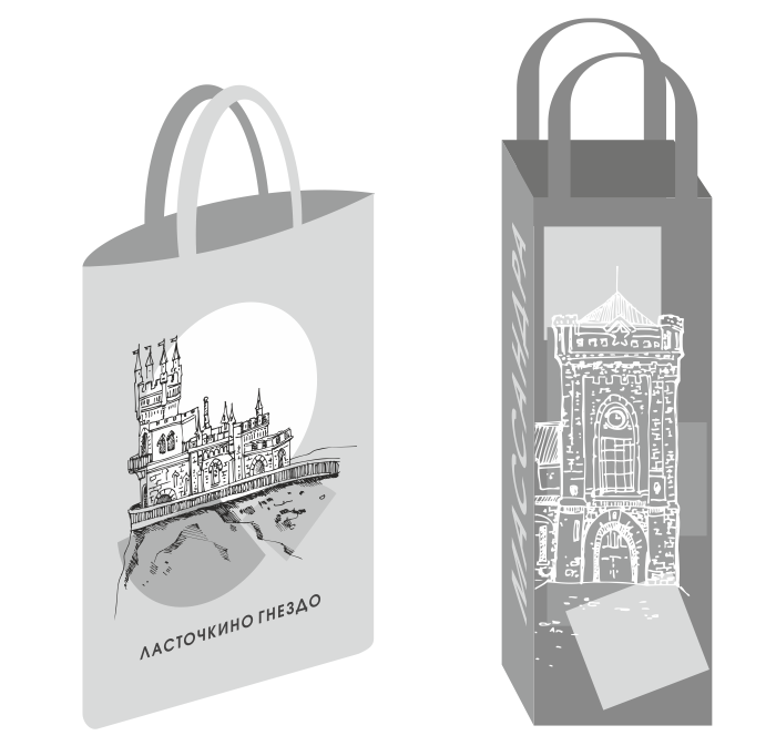 сувениры - промо сумки с логотипом методом шелкографии